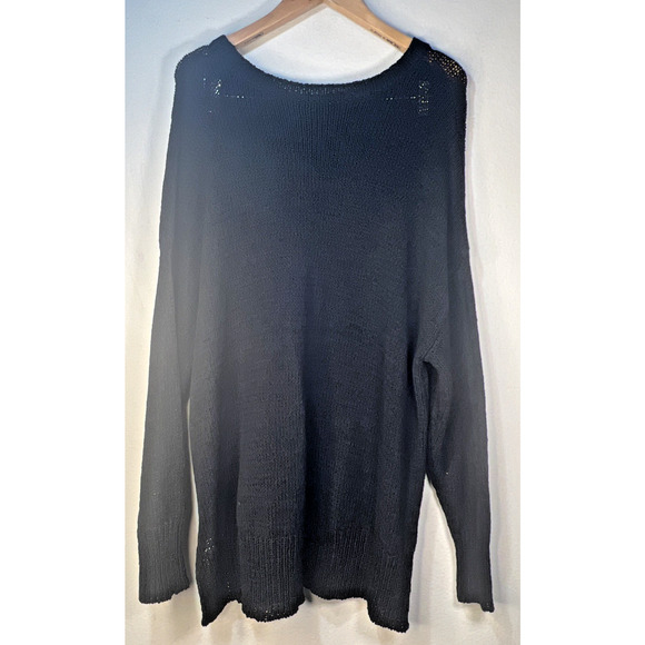 Show me your mumu MMo 1974 Anya sweater Black Knit Size XL X Large NWT - Picture 5 of 10